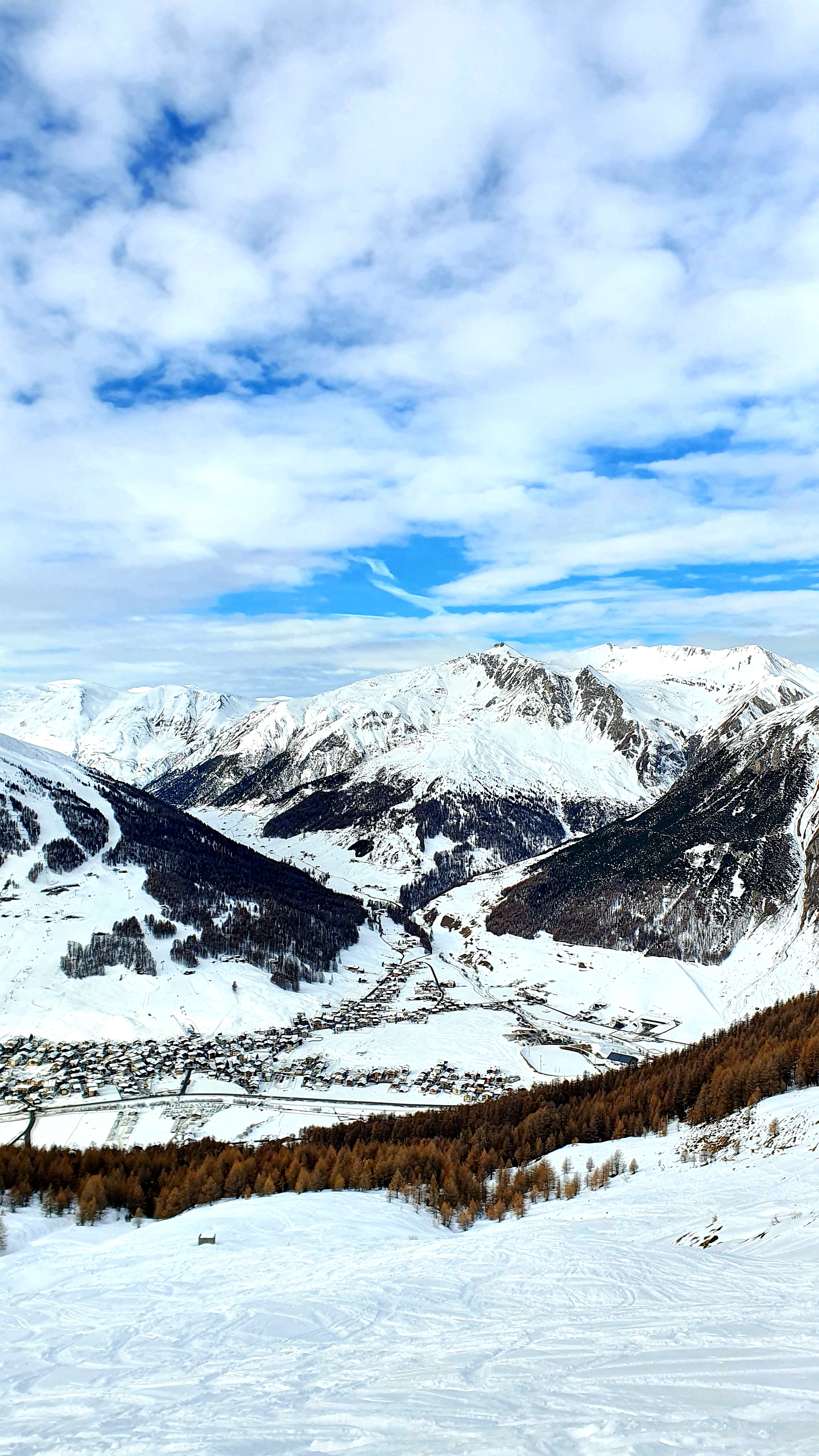 livigno włochy, zima, livigno, widok, hotel, mira peta blog