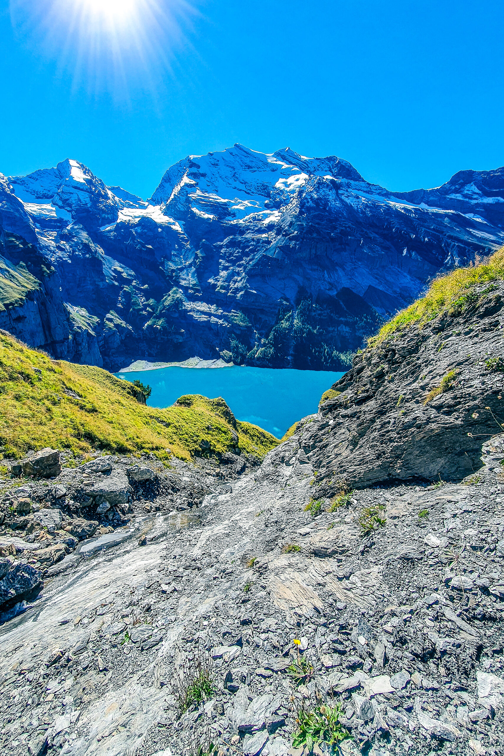 Oeschinensee, jezioro oeschinensee, oeschinensee szwajcaria, switzerland oeschinensee, kandersteg oeschinensee, mira peta blog