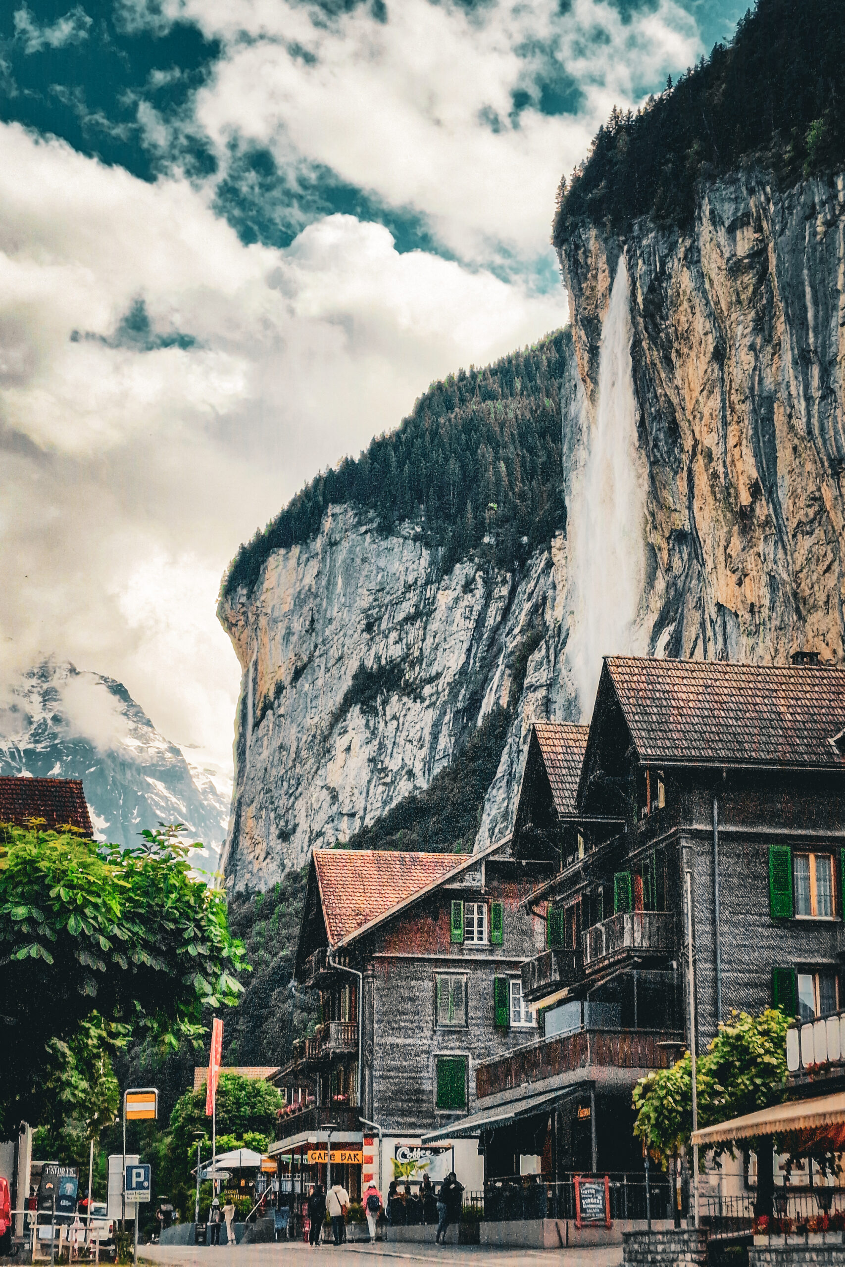 Lauterbrunnental, lauterbrunnen, wodospad, szwajcarii, Mürren, mira peta blog