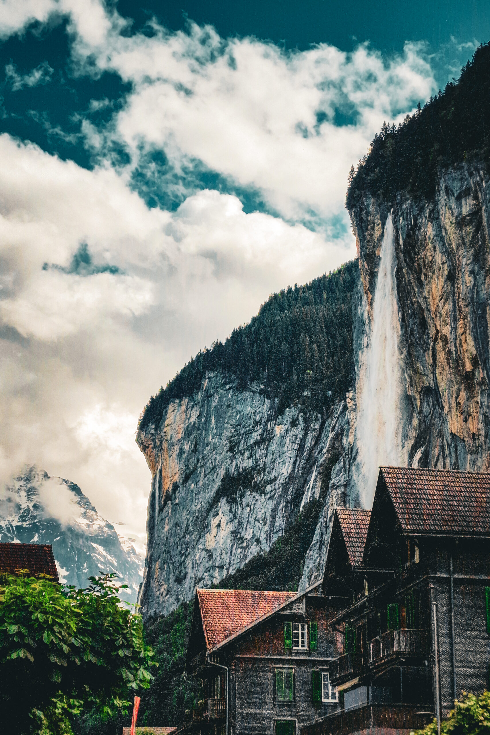 Lauterbrunnental, lauterbrunnen, wodospad, szwajcarii, Mürren, mira peta blog