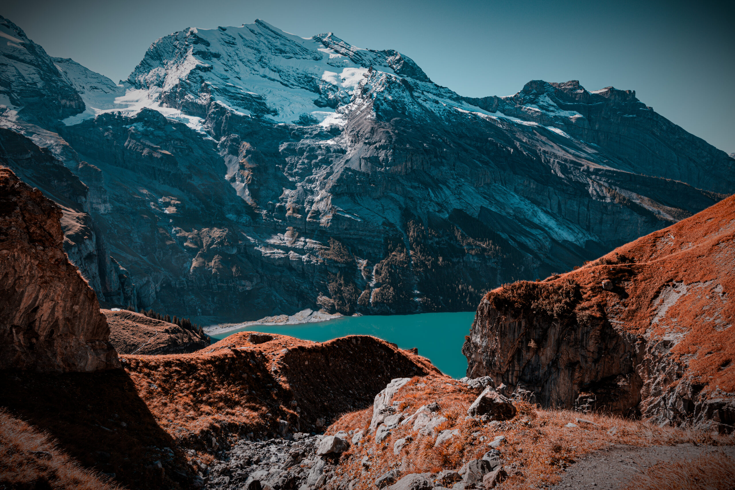 Oeschinensee, jezioro oeschinensee, oeschinensee szwajcaria, switzerland oeschinensee, kandersteg oeschinensee, mira peta blog