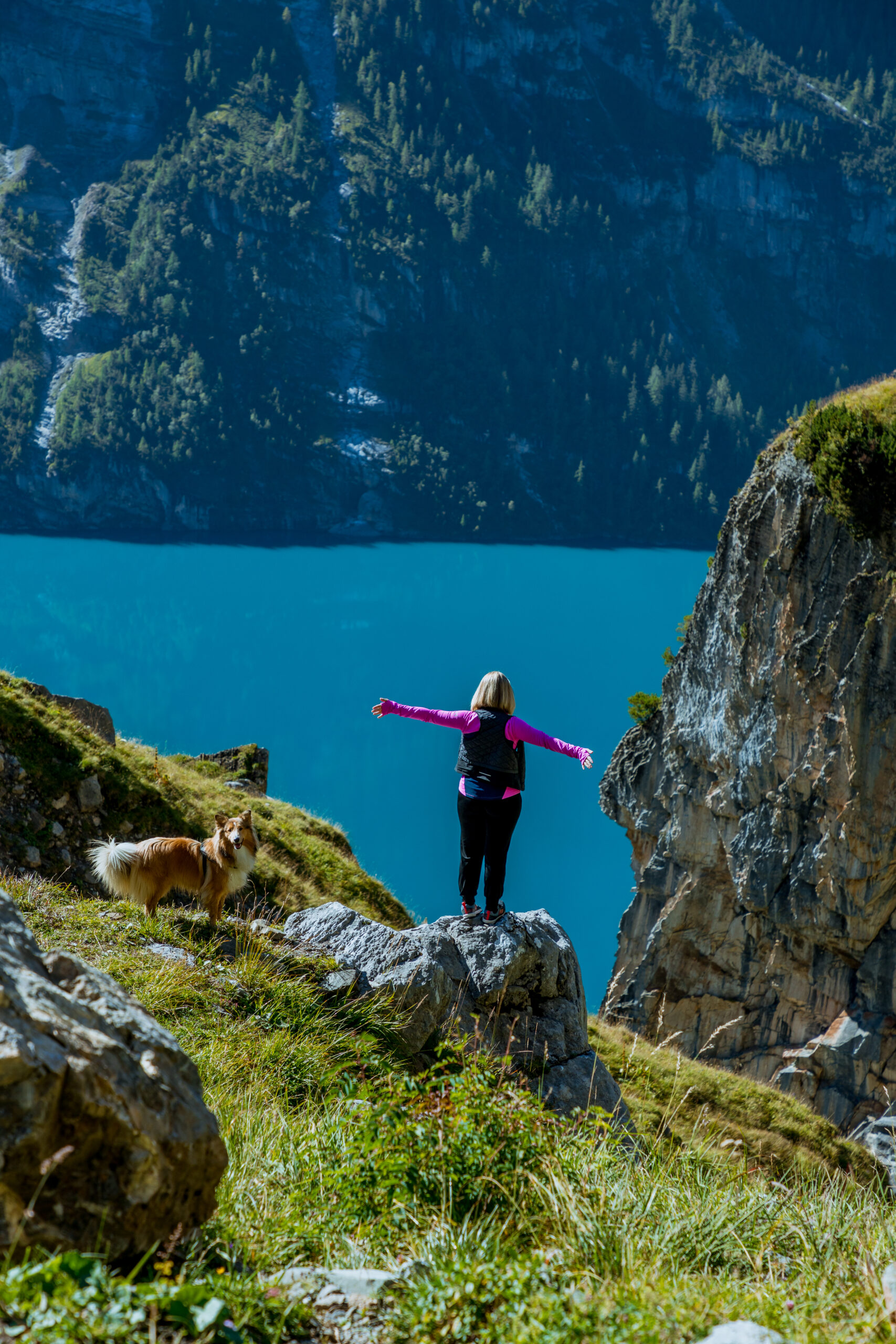 Oeschinensee, jezioro oeschinensee, oeschinensee szwajcaria, switzerland oeschinensee, kandersteg oeschinensee, mira peta blog